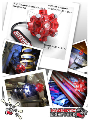 Magnetic Light Mine - 3 Pack