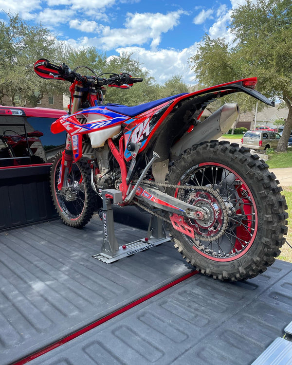 Truck Bed Dirt Bike Rack Dirt Bike Rack Triple Locking Pin – Beast