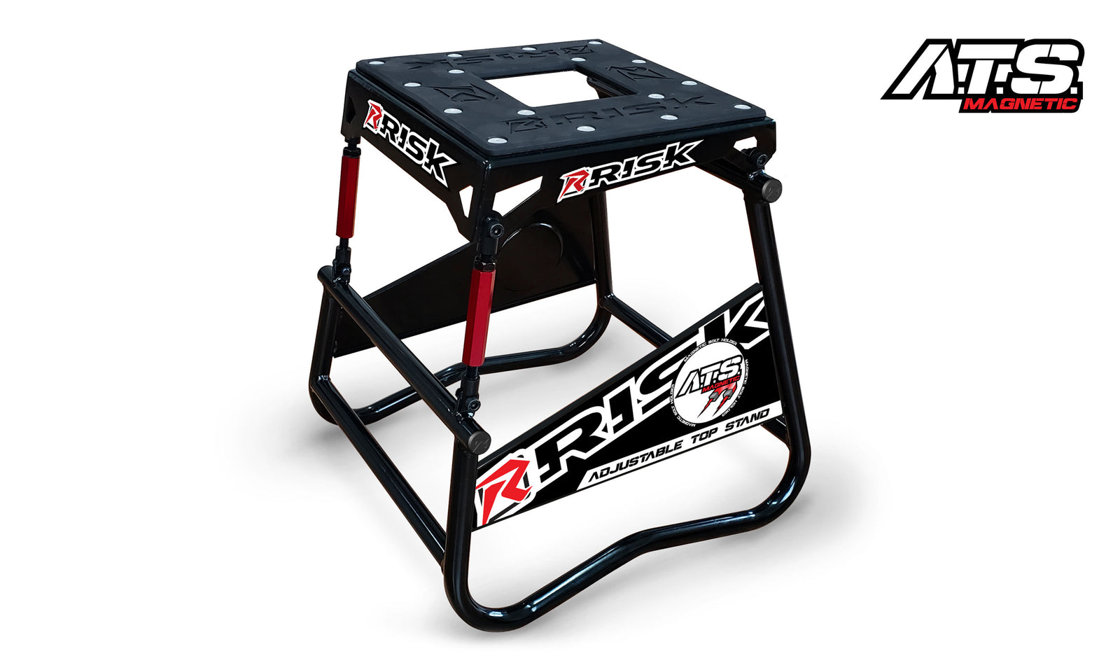 Motorbike Racing Stand ATS - Adjustable Top Magnetic Moto Stand - Risk Racing Europe