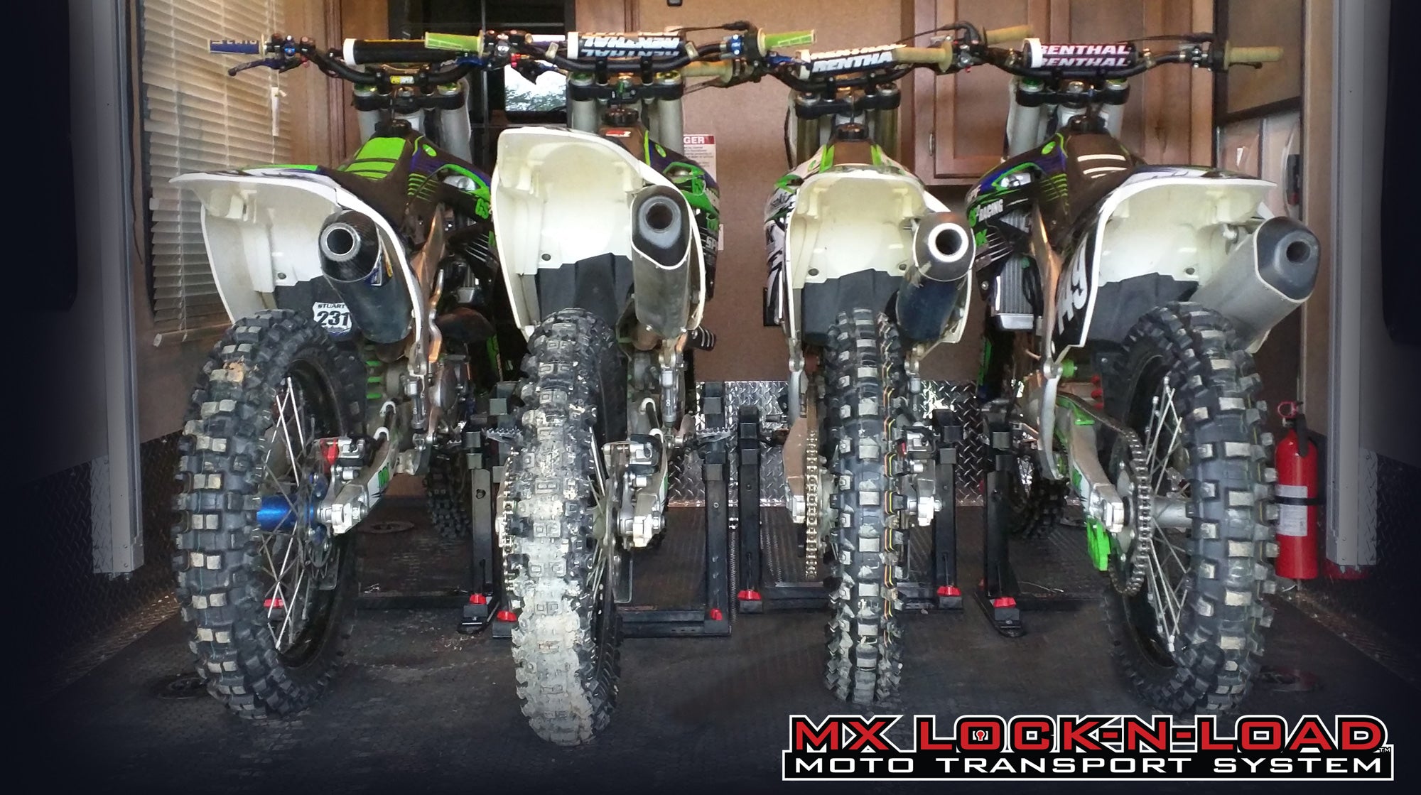 Lock-N-Load - Strapless Motocross/Dirtbike Transport System