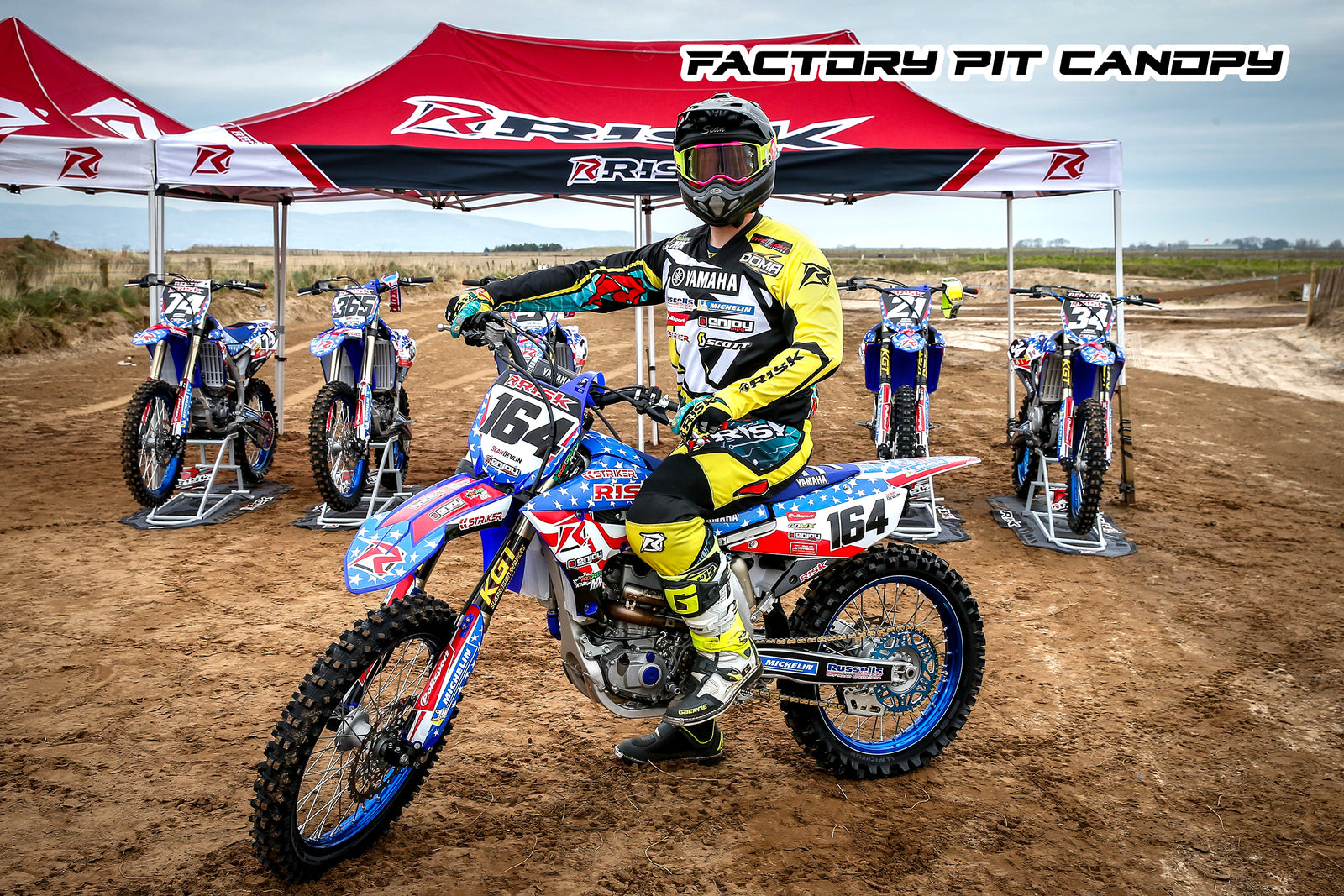 Factory Pit Canopy Tent - Premium Durable Canopy Tent // Risk Racing Europe