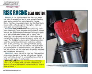 Seal Doctor review by Dirt Bike Magazine