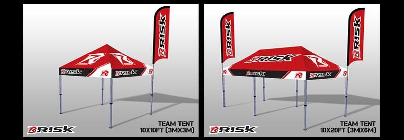 Pit-Up Pop-Up Pit Tent Race Canopy-Premium