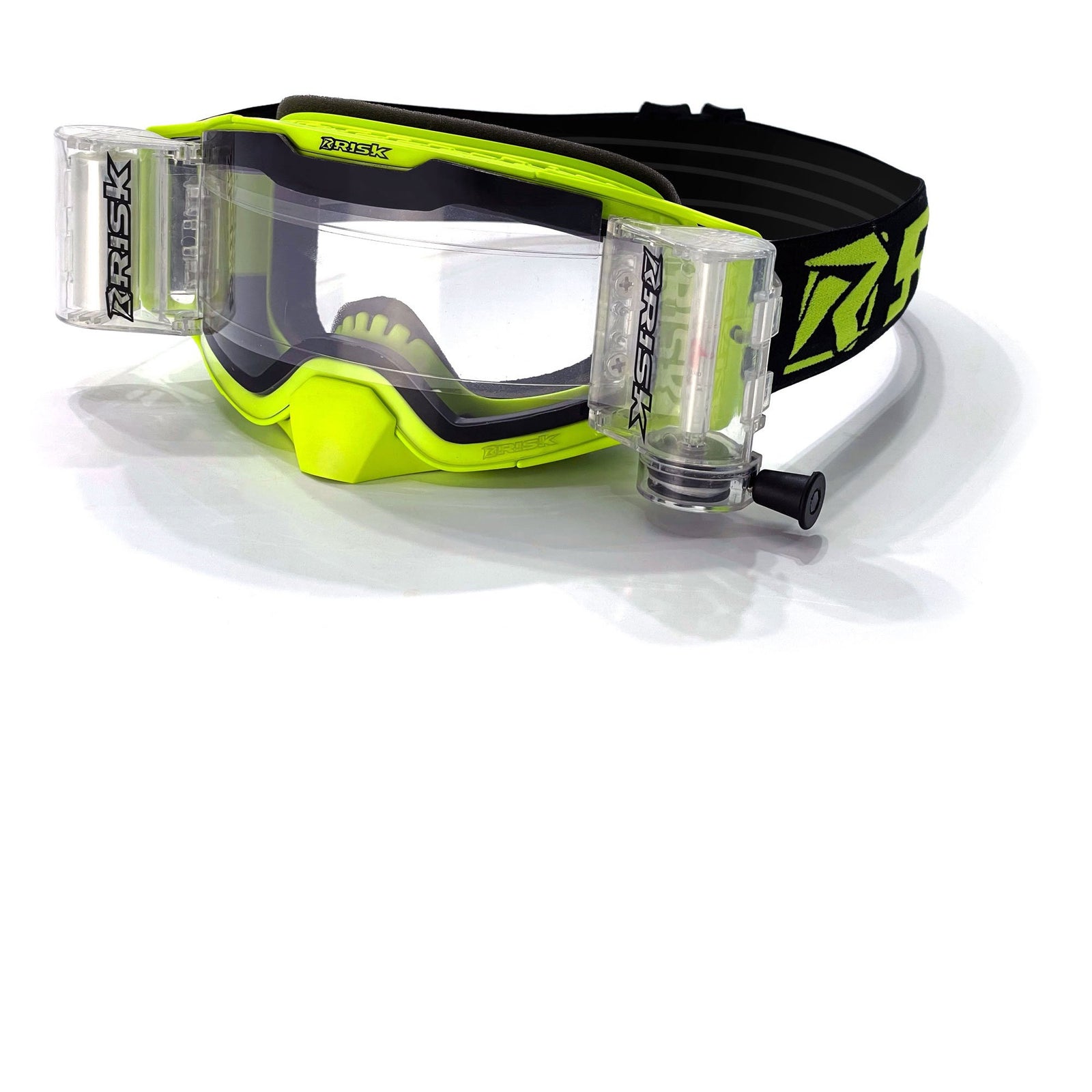 J.A.C. V3 MX Goggle - Roll-Off Goggle Kit - Risk Racing