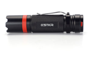 BAMFF 4.0 dual LED flashlight side view | STKR Concepts - striker flashlight